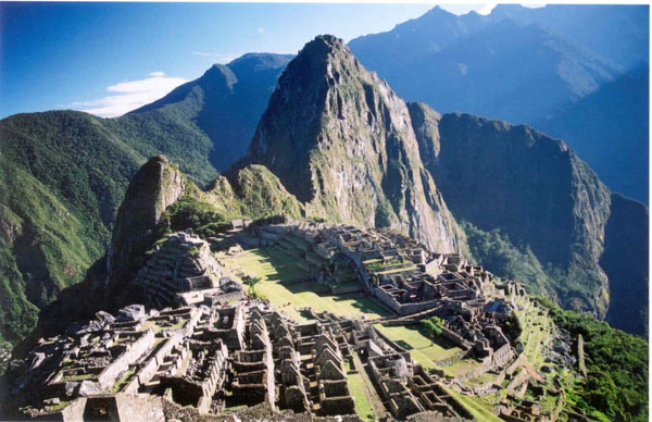 Machu Picchu in the early